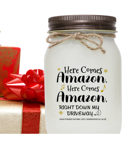 KindMoose Candle Company - Here Comes Amazon Right Down My Driveway