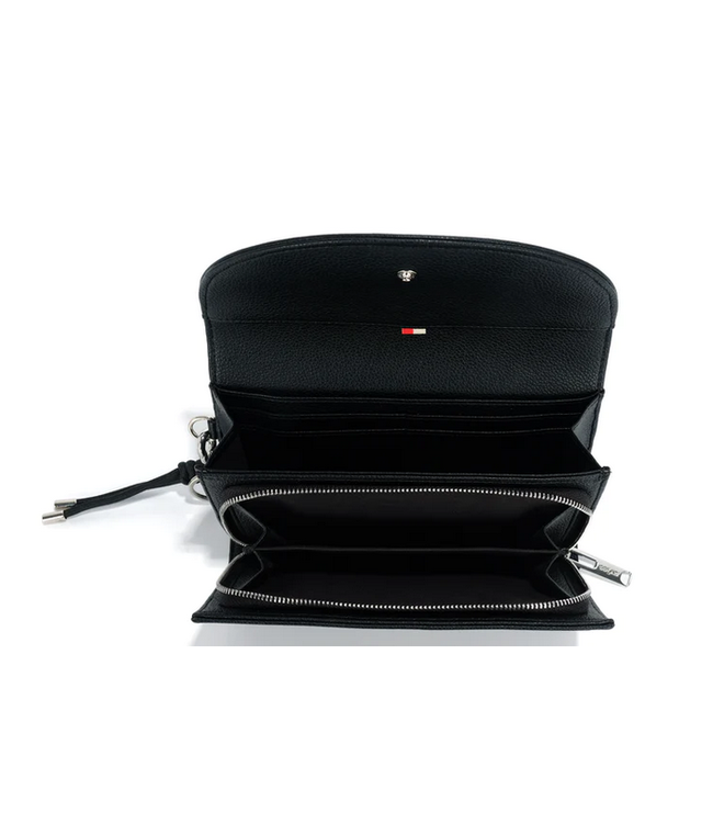 Co Lab Purses -Co Lab Braid & Lock 'COVE' Wallet - Black