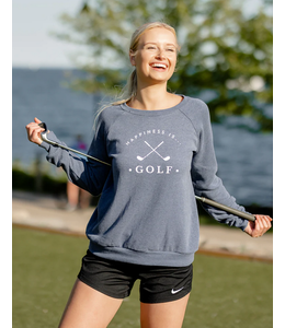 Happiness is... Golf - Heather Navy