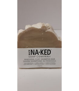 Buck Naked Rhassoul Clay Shampoo Bar