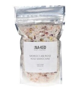 Buck Naked Moroccan Rose Salt Soak 472 ml