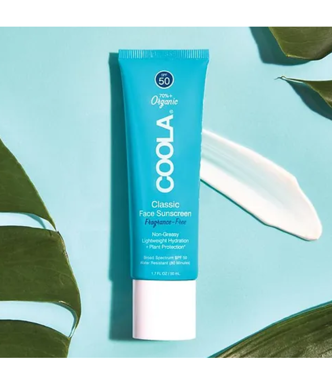 Coola - Classic Face sunscreen -SPF 50 -Fragrance free 50ml