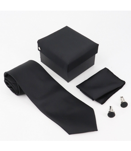 Tie set -Black