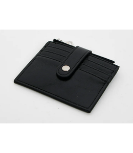 Caracol mall Card wallet with coin purse- Black