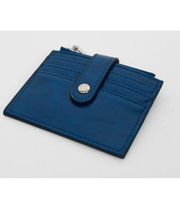 Caracol Small Card wallet with coin purse- Navy