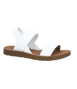 Taxi Shoes - Remi  sandal - White