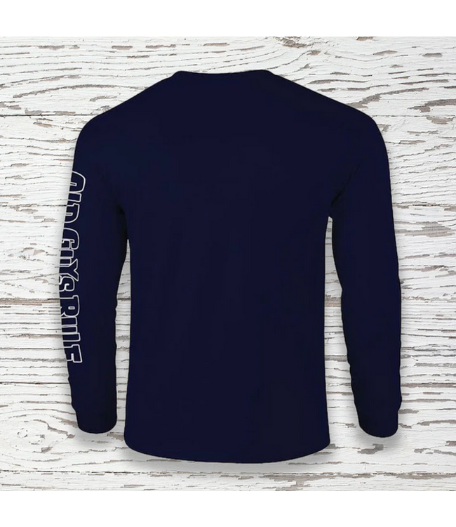 Old Guys Rule -Long Sleeve Local Legend - Navy