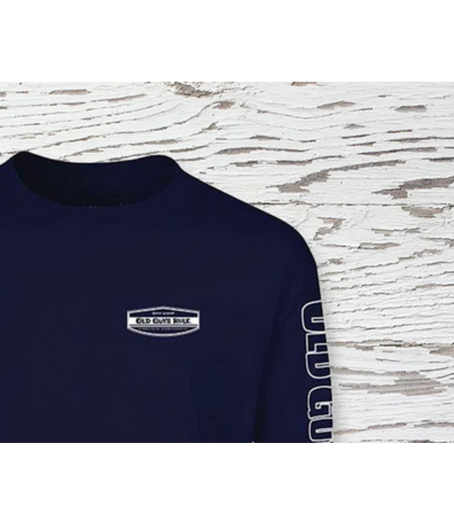 Old Guys Rule -Long Sleeve Local Legend - Navy