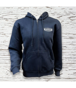 Old Guys Rule -Zip Hoodie Fleece Local Legend - Navy