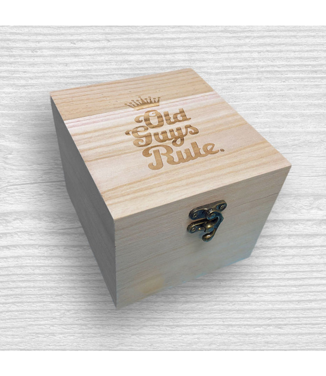 Old Guys Rule -  Whiskey glass