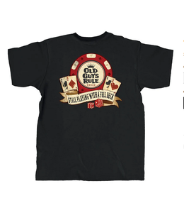 Old Guys Rule - Poker - Black