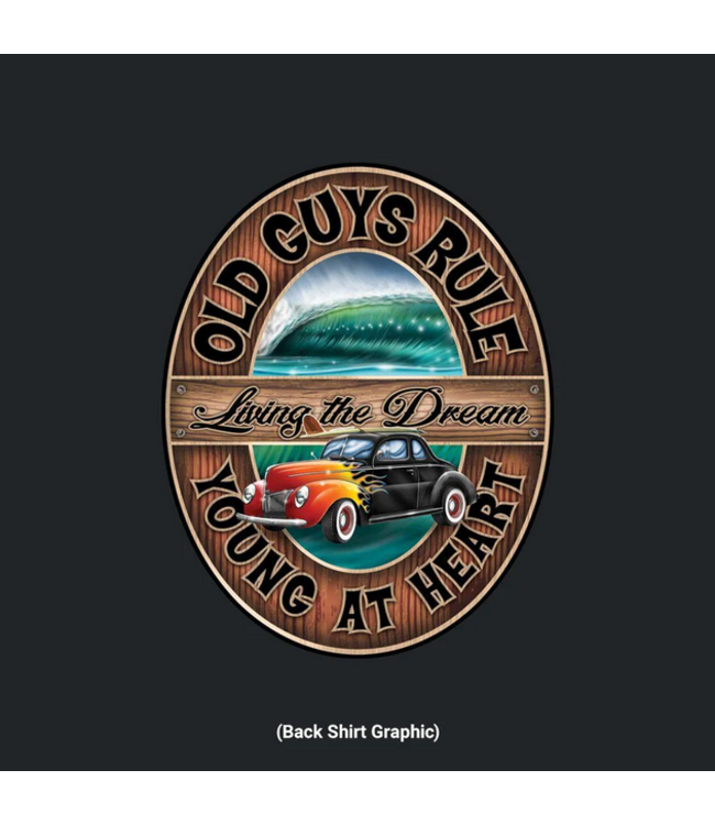 Old Guys Rule - Living the Dream - Black