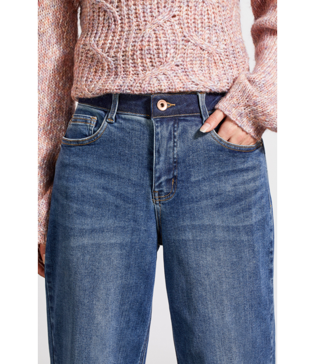 Tribal -Sophia wide leg- Soft indigo