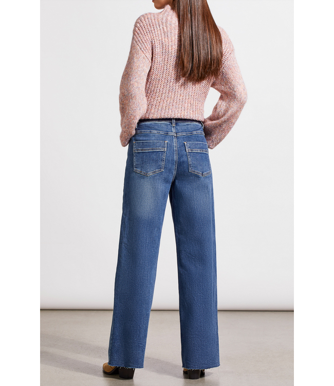 Tribal -Sophia wide leg- Soft indigo