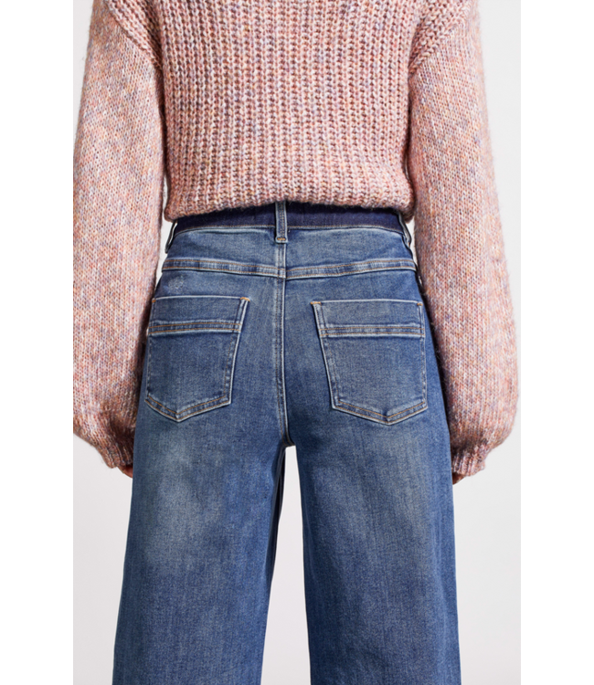 Tribal -Sophia wide leg- Soft indigo