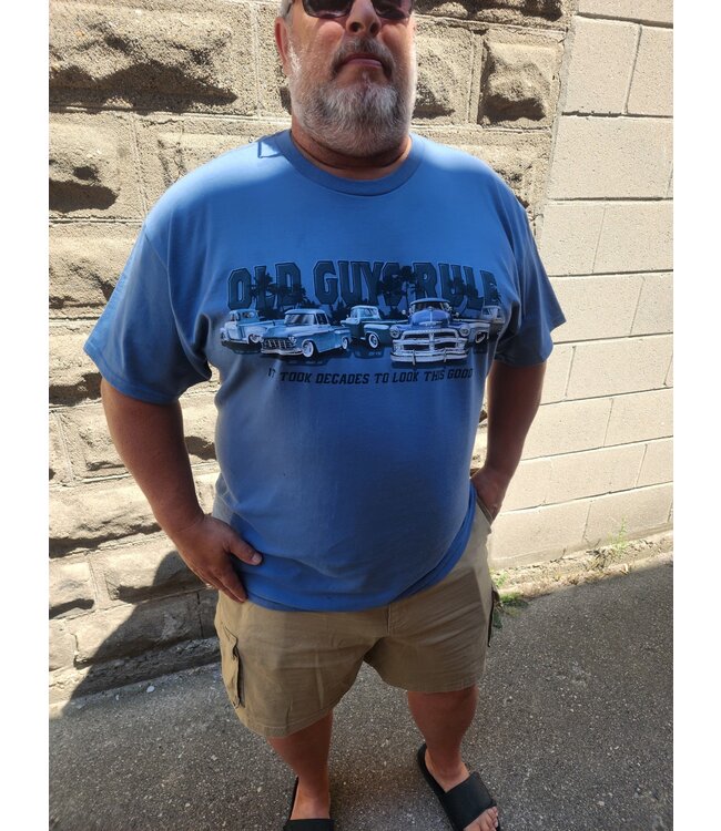 Old Guys Rule - GM Truck Band - Indigo