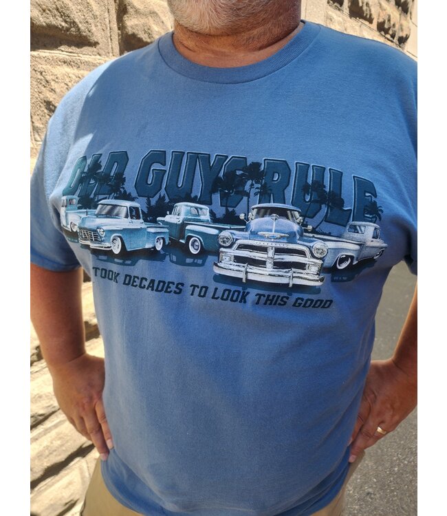Old Guys Rule - GM Trucks - Indigo