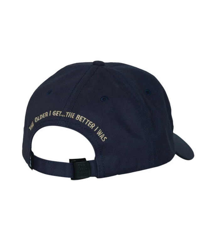 Old Guys Rule - The older I get- Oval decal hat - Navy