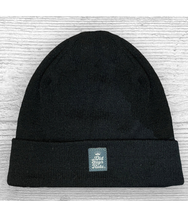 Old Guys Rule - Beanie- Black