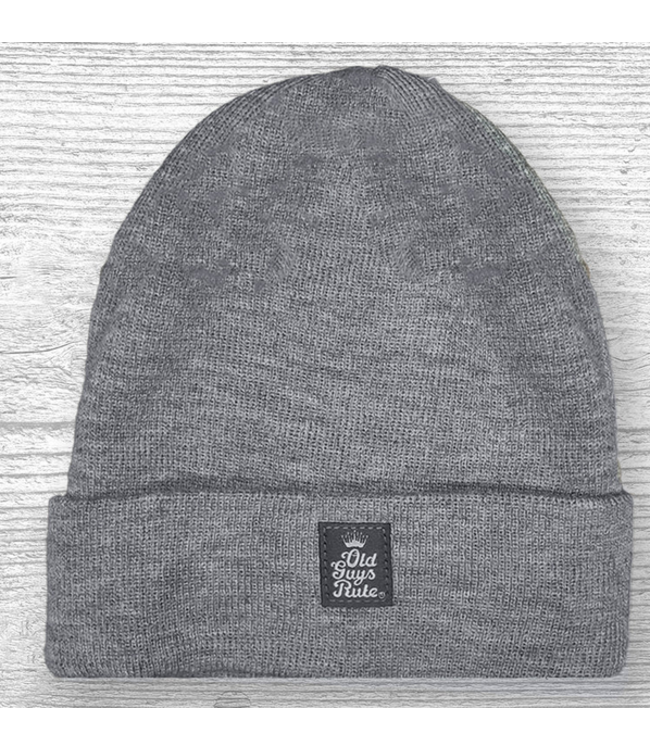 Old Guys Rule - Beanie- Heather Grey
