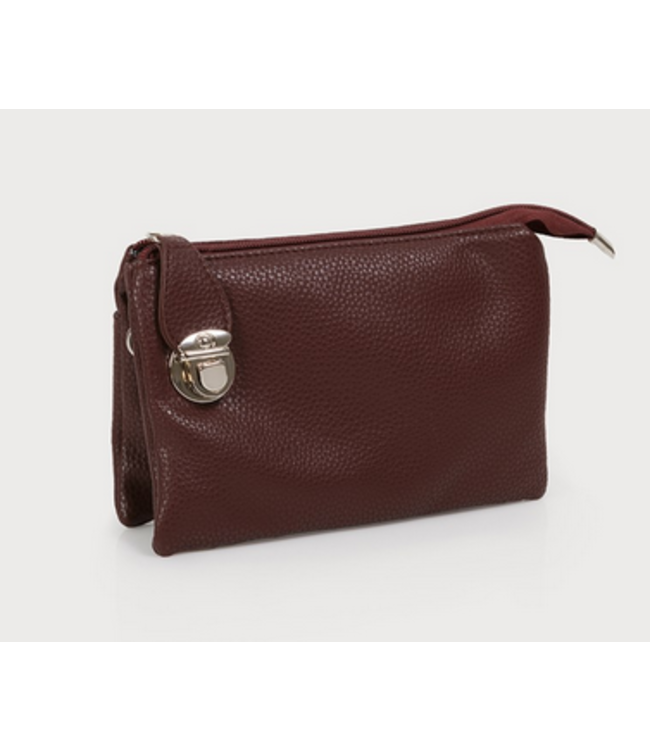 Caracol - Crossbody Pebble -Brown