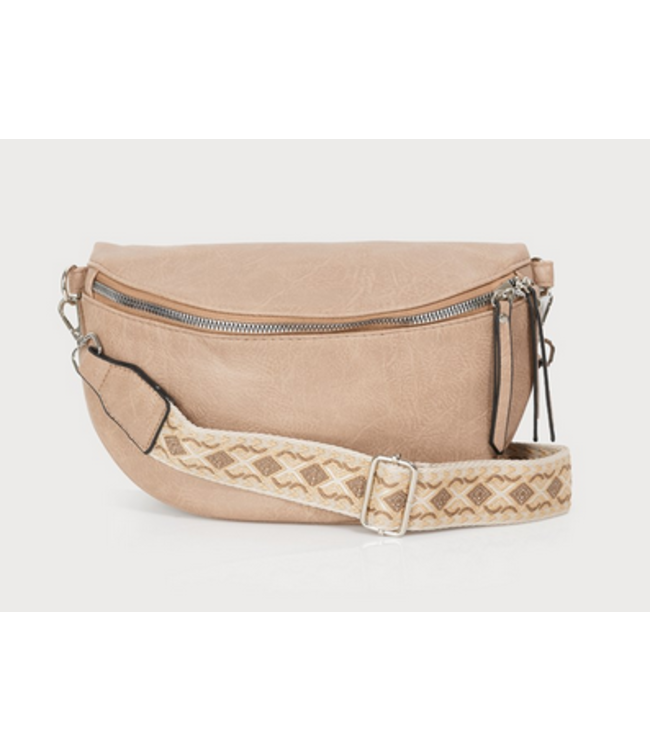 Caracol -Crossbody sling -Beige