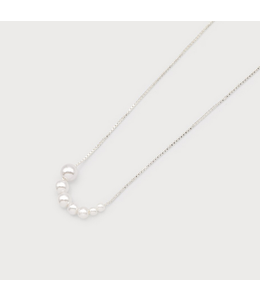 Caracol -Little pearl balls- Silver