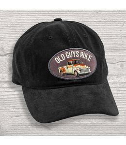 Old Guys Rule - Rusty truck hat - Black