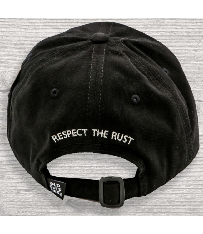 Old Guys Rule - Rusty truck hat - Black
