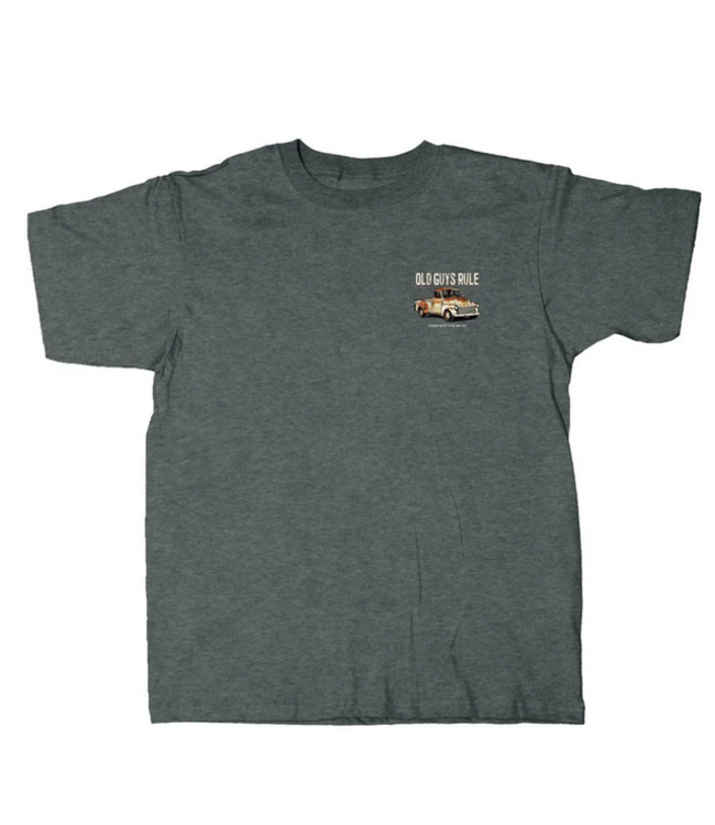 Old Guys Rule - Rusty truck- Grey
