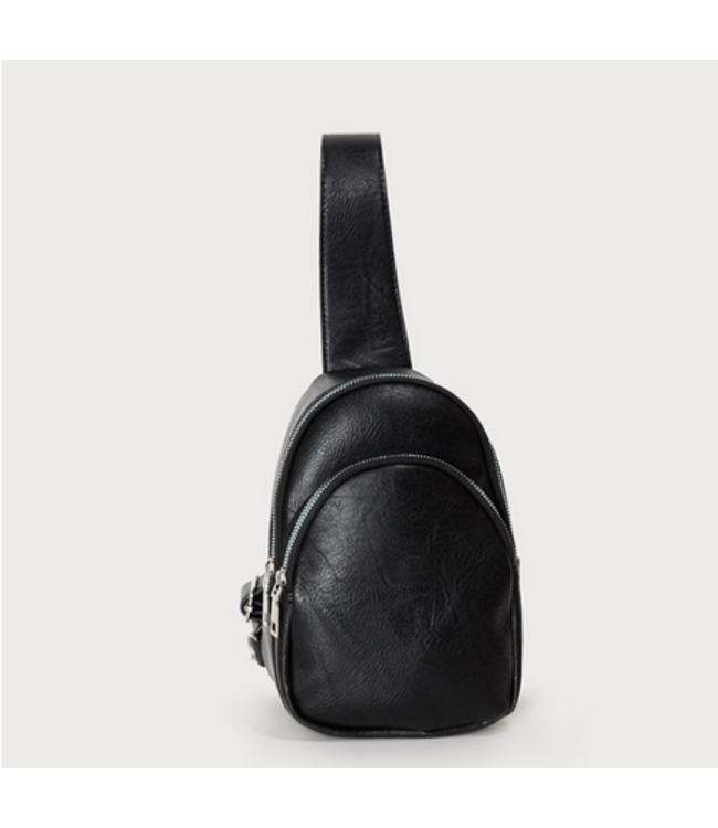 Caracol Sling Bag- Black