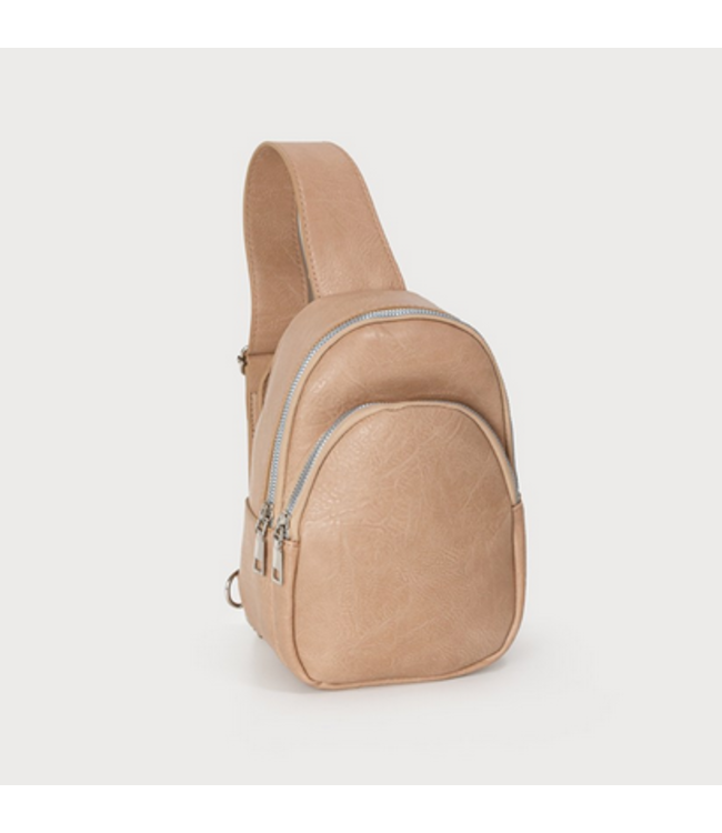 Caracol Sling Bag- Biege