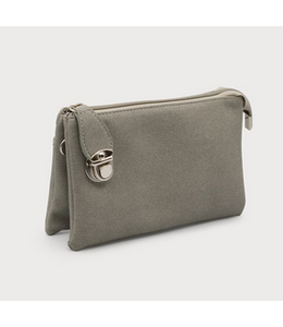 Caracol Textured - Crossbody with wristlet - Light Khaki
