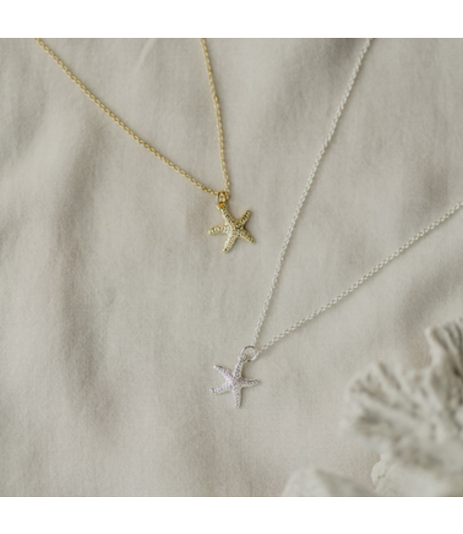 Glee -Starry Charm necklace-Silver