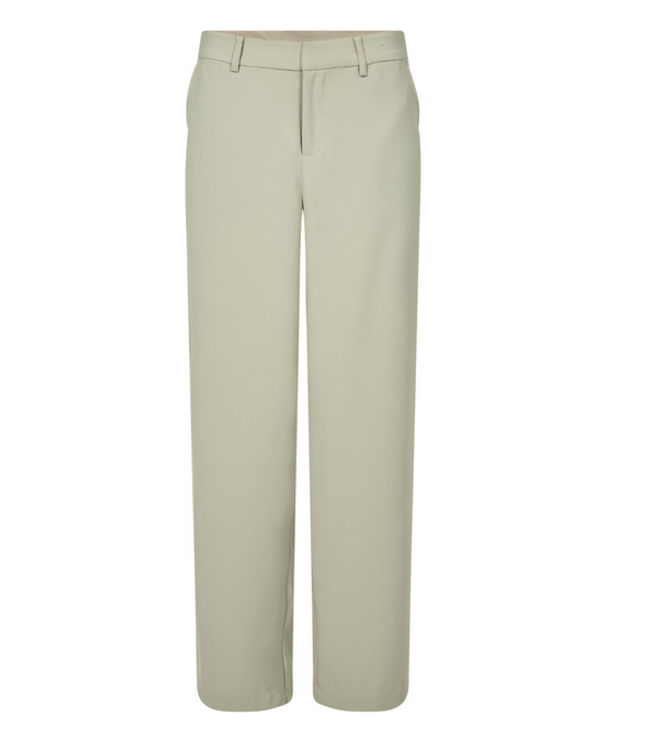 Cream -Cocamia pant - Tea Green