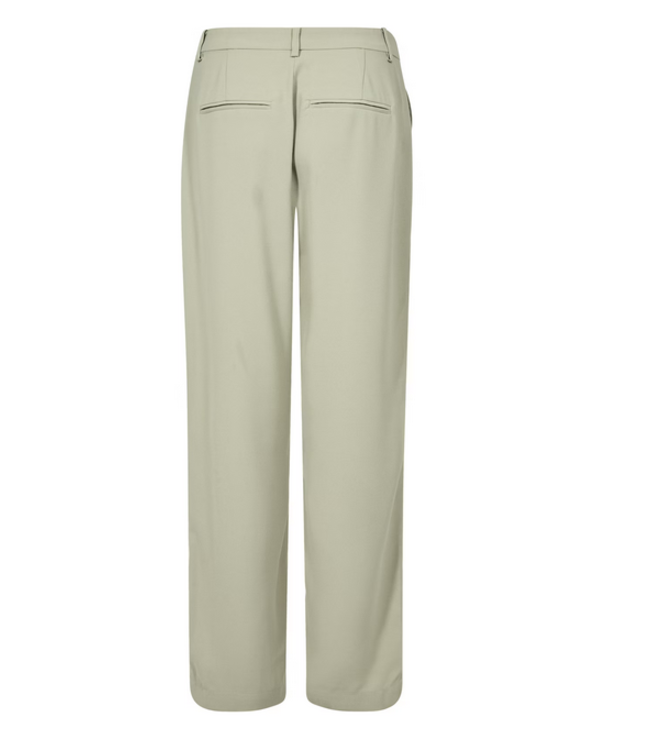 Cream -Cocamia pant - Tea Green