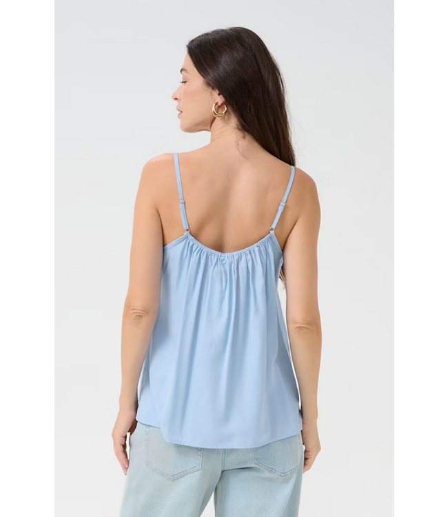 Cream -Cranna tank top- Clear sky