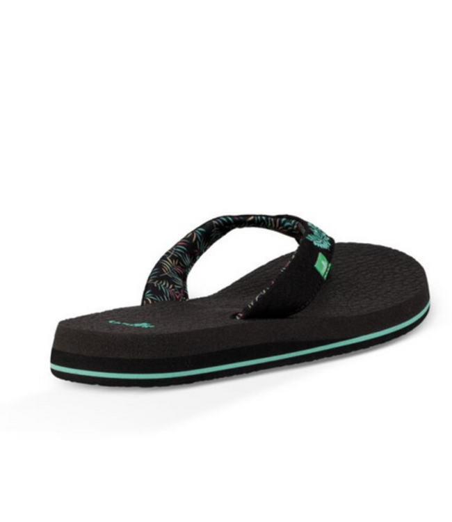 Sanuks -Yoga Paradise- Black /Teal