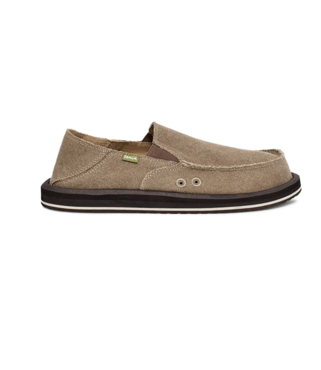 Sanuks Men's  Donny- Brown