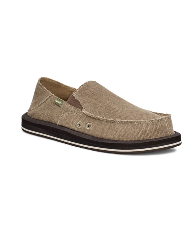 Sanuks -Men's  Donny- Brown