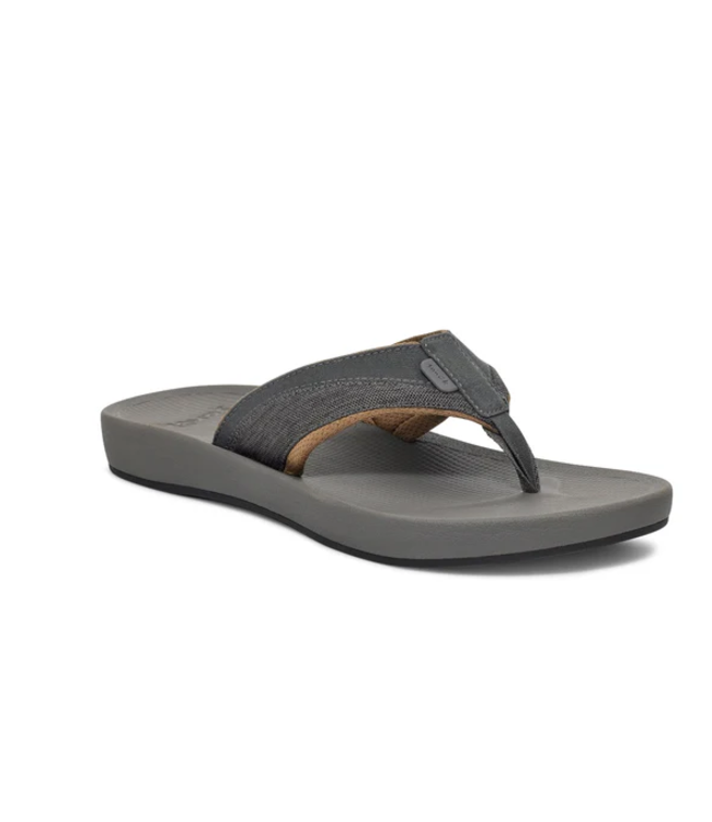Sanuks Men's cosmic seas mesh - Dark Grey