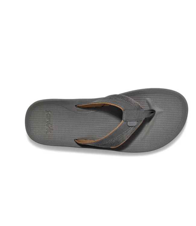 Sanuks -Men's cosmic seas mesh - Dark Grey