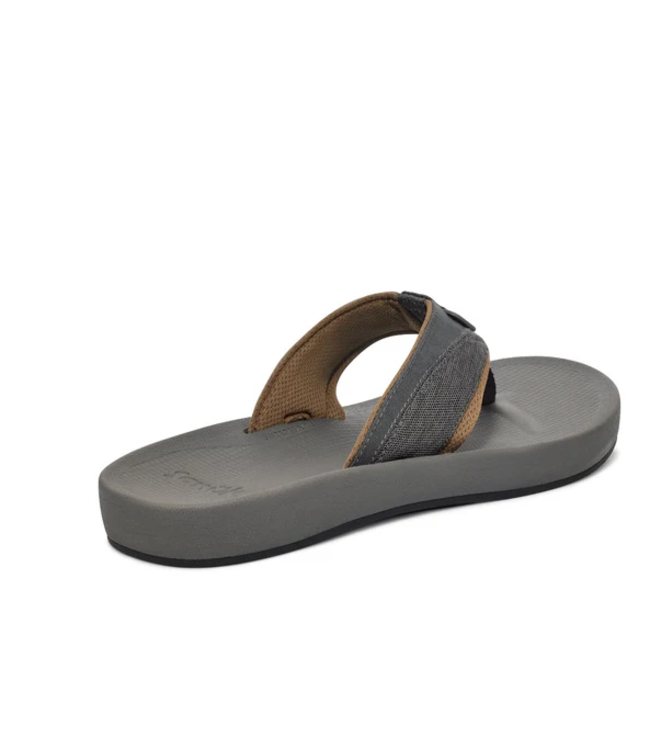 Sanuks -Men's cosmic seas mesh - Dark Grey