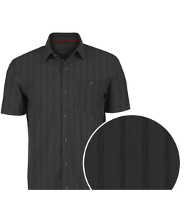 Point Zero men - Short sleeve natural blend- Black