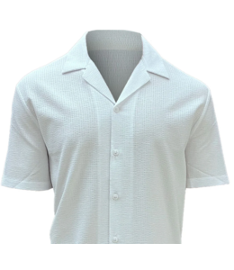 Point Zero men - Short sleeve button up - White
