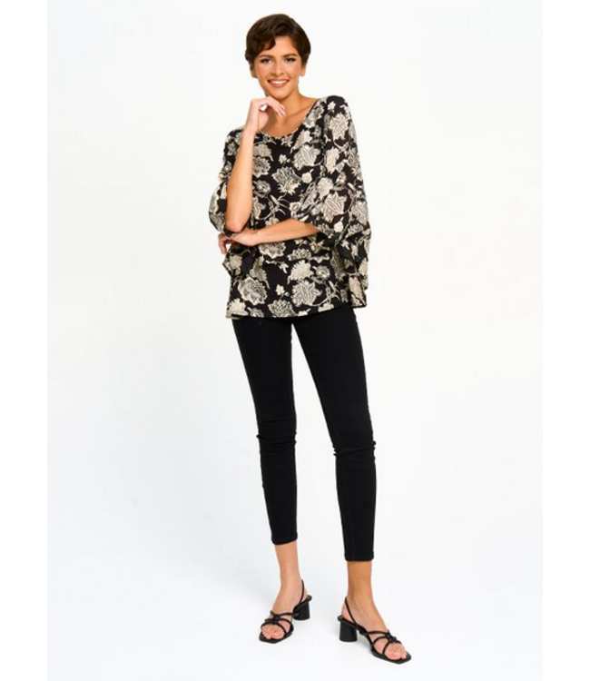 Red Coral Button back -Floral