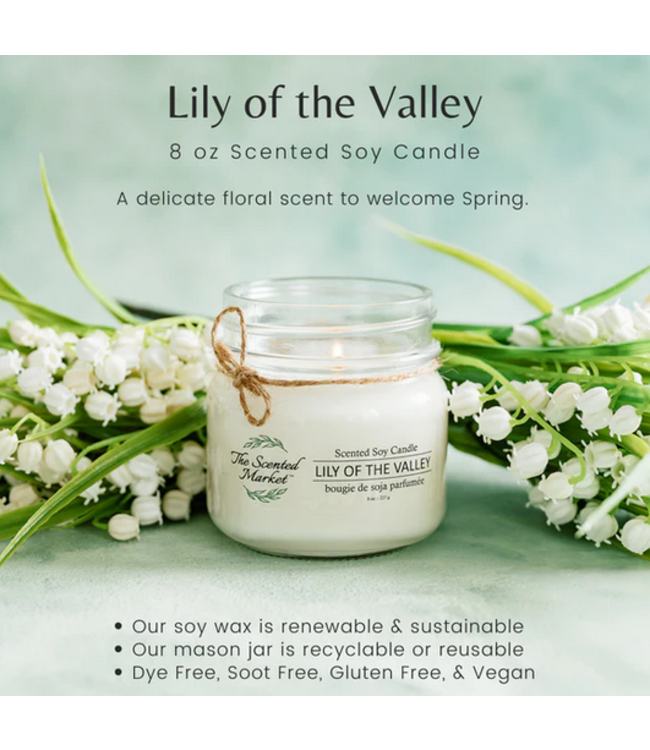 The Scented Market -Lily of the valley - 8oz