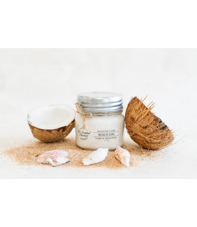 The Scented Market -Beach Day -8 oz