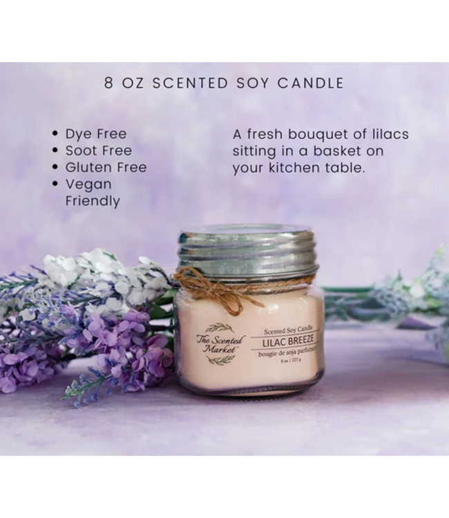 The Scented Market  -Lilac Breeze- 8oz