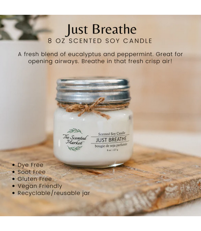 The Scented Market - Just Breathe - 8 oz